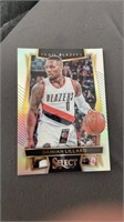 2016-17 Select Damian Lillard Silver