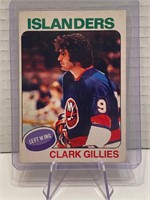 Clark Gillies 1975/76 Rookie Card