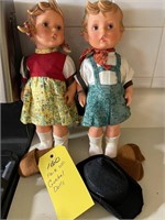 Pair of Goebel Dolls