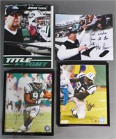 Jets Yearbook and Autographed Photos