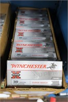 10- Boxes Winchester Super X .38 Special 148-grain