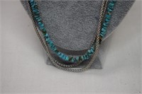 Sterling & Turquoise Necklace