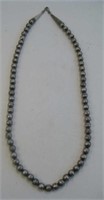 Navajo Pearl Sterling Silver Necklace