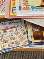 LARGE LOT OF STAMP GUIDES/MAGAZINES