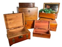 Wood & Cedar Wood Boxes