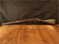 Antique Winchester model 1873 saddle ring carbine
