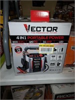 Vector 4in1 portable power jump starter air