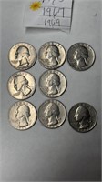 1965-1969 Quarters