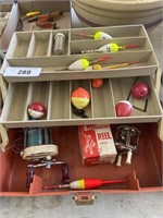 TACKLE BOX FULL - 2 REELS