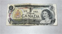 1973 BANK OF CANADA $1 RADAR