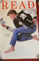 David Bowie Read Poster