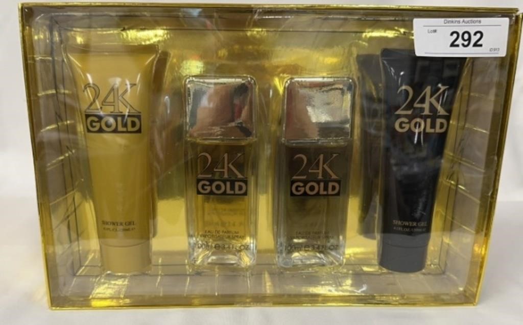 24K gold gift set