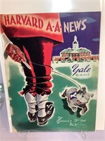 Harvard vs Yale Nov 23 1946 football program