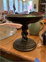 METAL BARLEY TWIST COMPOTE