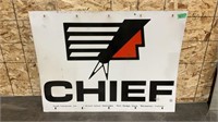 Metal Chief Sign - 48x36