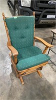 Retro rocking/glider chair