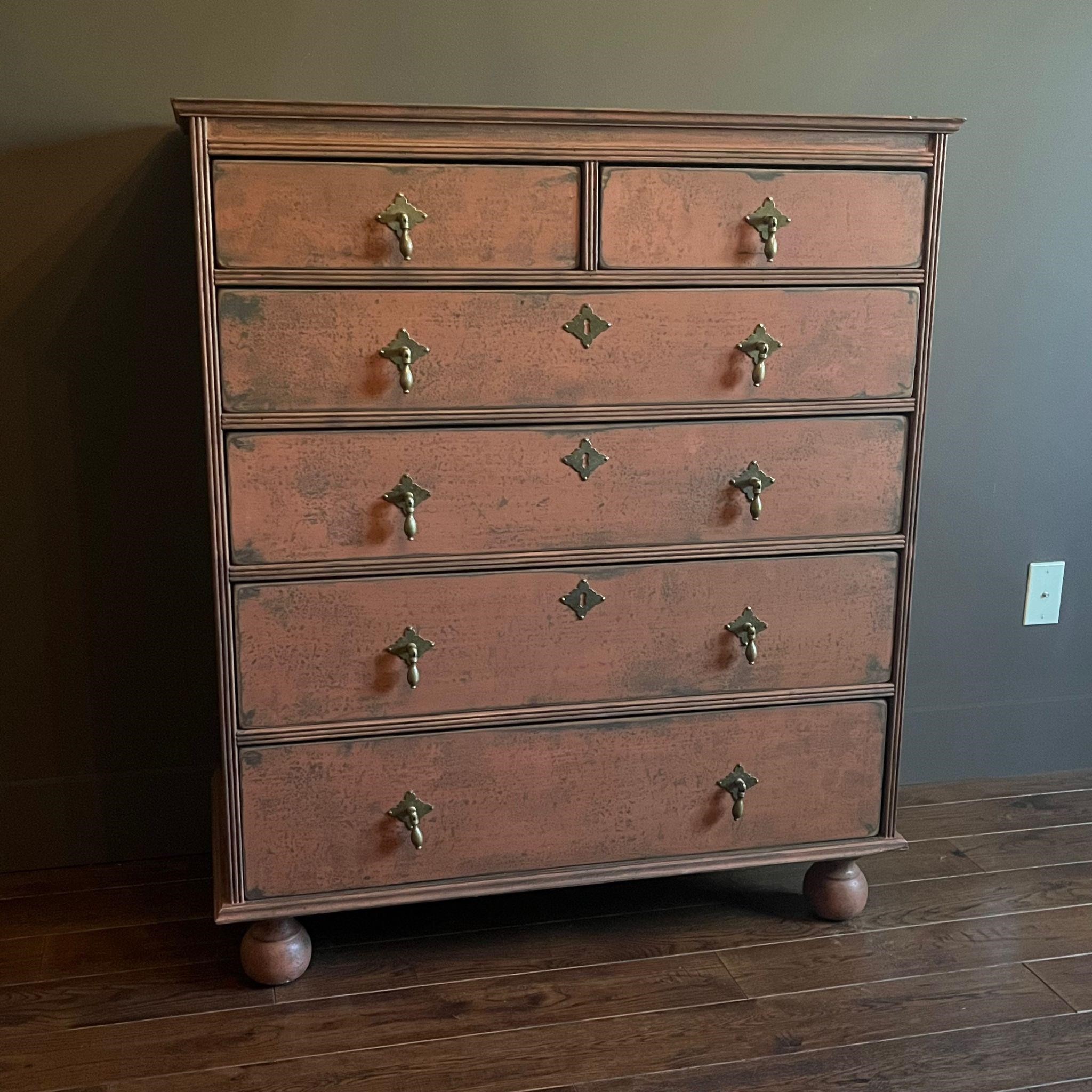 Alex Pifer's William + Mary Style Chest of Drawers