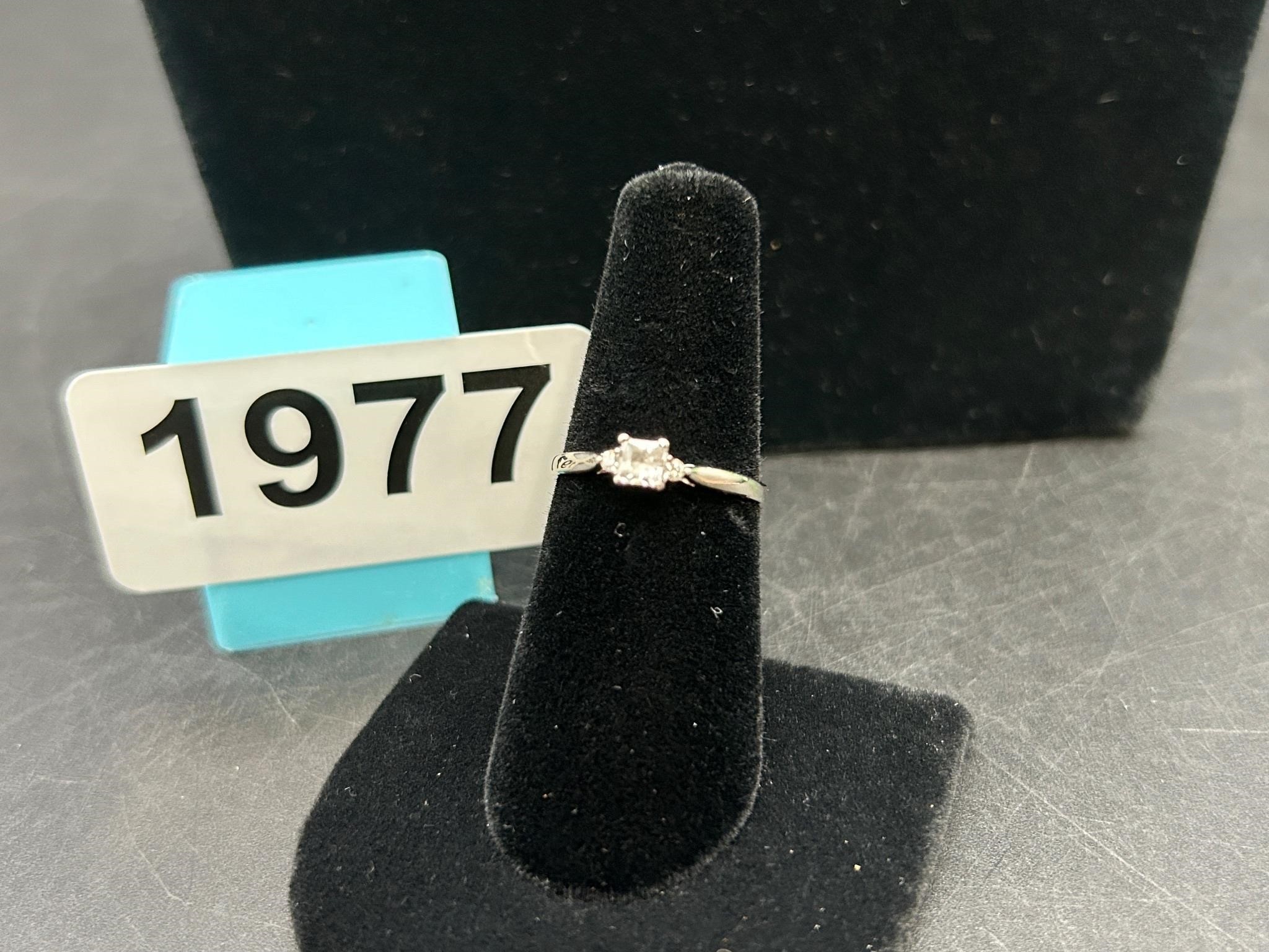 925 Silver Ring, sz 6.75, 1.5 grams