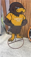 Southern Miss Metal Mascot