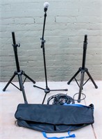 Samson TS50 Pack Pair Speaker Stands & Cords