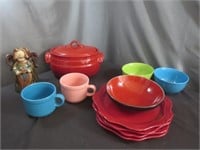 LPO-Glass Kitchenware : Tureen , Plates , Bowls &
