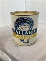 Ballard Oysters VA 207 Gallon Oyster Can