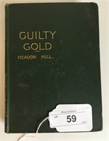 Headon Hill. Guilty Gold. 1st Edition.