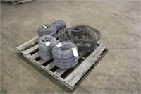 Roll of Horse Cable & Assorted Barbed Wire