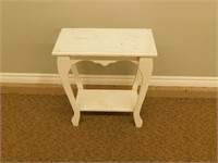 Decorative Wooden Side Table - 9 x 20 x 26