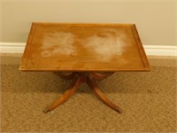Wooden Side Table - 28 x 18