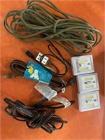 Extension cords, misc