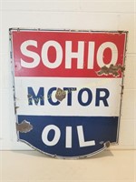 Sohio Motor Oil Banner DSP 30"x25"