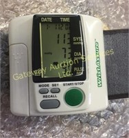 Wrist Assure
Blood Pressure Monitor, works