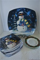 Christmas Plates