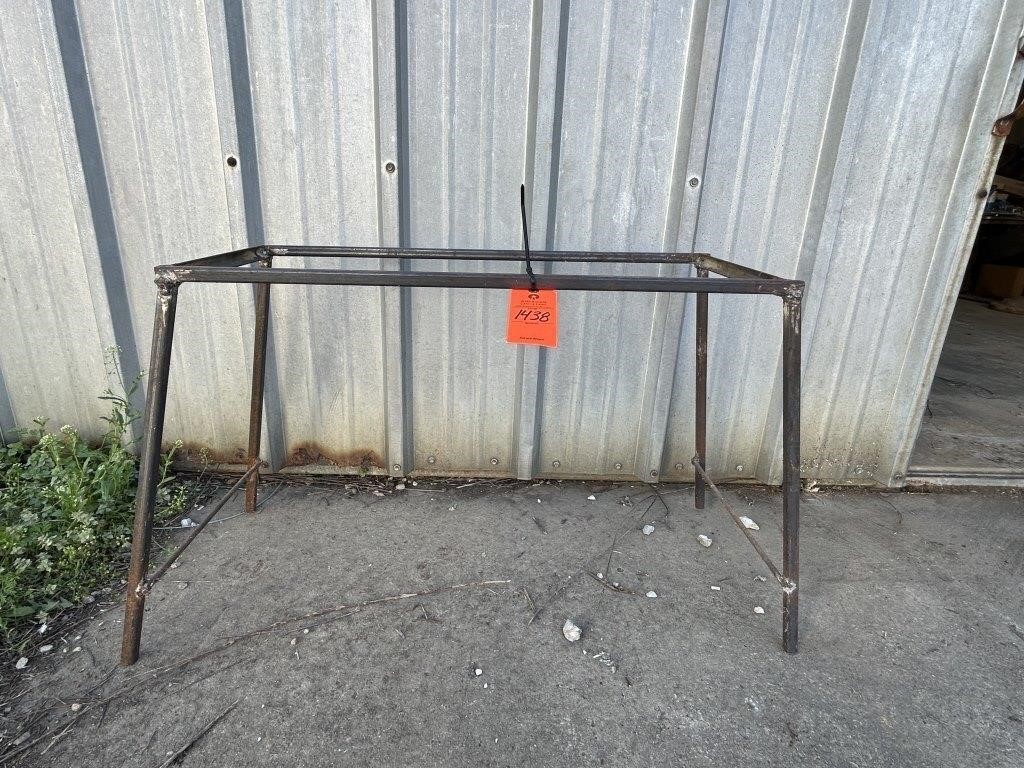 Homemade Metal Table Frame