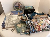 Assorted Lighthouse and Nautical Items