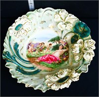 Vintage Austrian portrait bowl