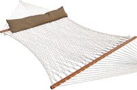 Cotton Rope Hammock with Pillow