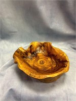HAND CRAFTED ROOT WOOD BOWL