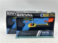 NEW Lot of 2- Nerf Rival Fate XXII-100