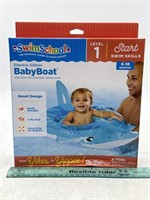 NEW Swim School Sharkie Glitter Baby Boat