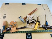 Tool belt full of tools
