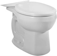Round Front Toilet Bowl, White