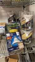 Various light bulbs- shelf lot