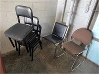 Misc. 5 chair lot