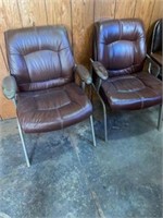 Leather Office Chair  (Bid x 2)