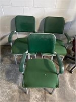 Set of 3 matching waiting room chairs