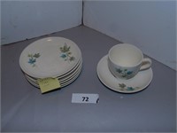 Set of 6 plates, set of 12 cup & Saucers