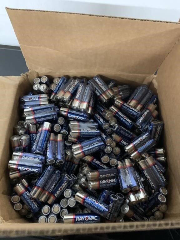 AA BATTERIES QTY 250 (NEW)