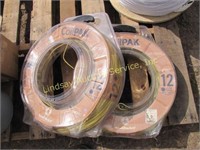 Simpull Coil Pak 12 yellow, 600 volt solid copper